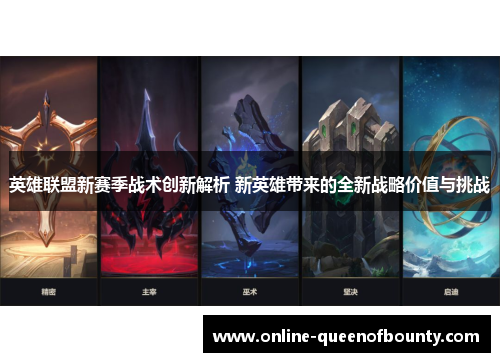英雄联盟新赛季战术创新解析 新英雄带来的全新战略价值与挑战 英雄联盟新赛季战术创新解析 新英雄带来的全新战略价值与挑战