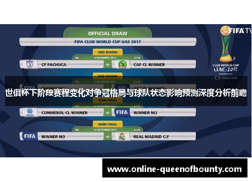 世俱杯下阶段赛程变化对争冠格局与球队状态影响预测深度分析前瞻